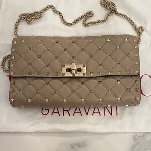 Rockstud Spike Clutch Bag